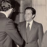 Con Adolfo Suárez en La Moncloa. ARCHIVO J.M. PAGADOR