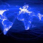 Mapamundi de las relaciones en facebook. PROPRONEWS es leido y compartido en todo el mundo. FACEBOOK