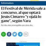 El Diario. «Ojalá lo gane Cimarro», dijo Vara en febrero de 2016.
