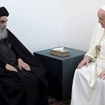 La reunión del Papa Francisco con el Gran Ayatola Alí Al Sistani abre un tiempo de esperanza. RTVE
