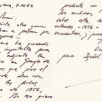Carta de J.J. Benítez, sobre temas OVNI. ARCHIVO J.M.P.