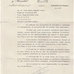 Carta de1983 anunciando la presentación oficial del cava extremeño. ARCHIVO J.M. PAGADOR