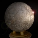 il mondo XVII Moon – Ø 48 x h56 cm – 19 Kg – piedra Puzporex patinada