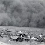Tormenta de polvo en Kansas (1935). S. Jamerson-Library of Congress.